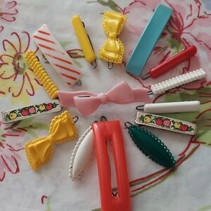 Vintage Barrettes Lot